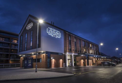 The Lodge At Night